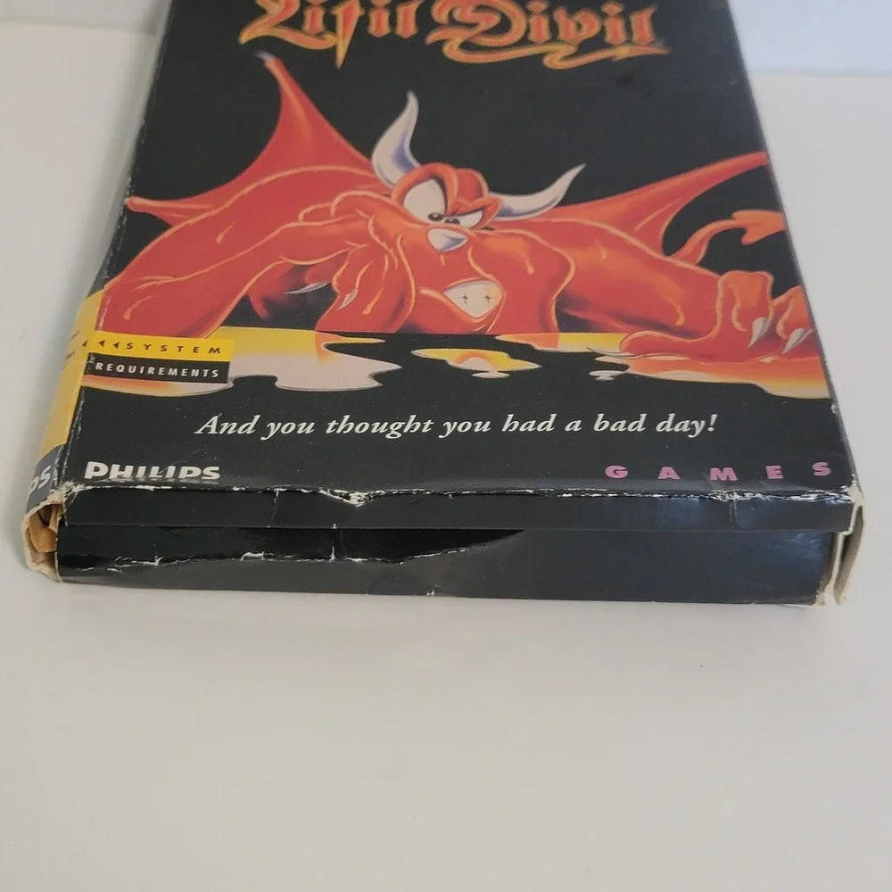 Litil Devil 1994 Vtg IBM full Complete Set Big Box‎ RARE